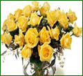 20 Yellow Dutch Roses Bouquet